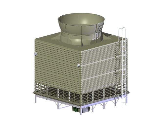 供應逆流方型冷卻塔